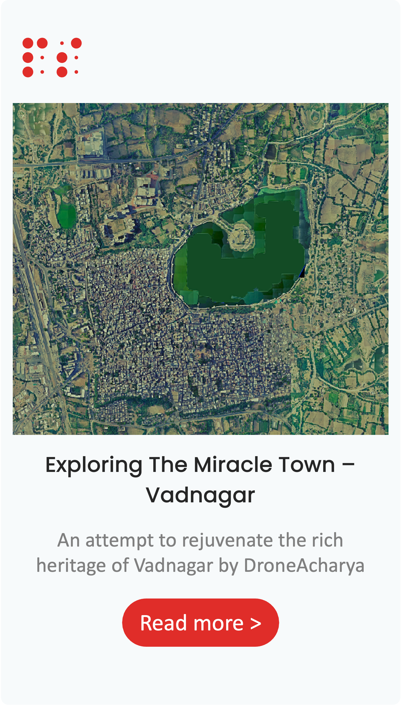 Vadnagar Case study- DroneAcharya