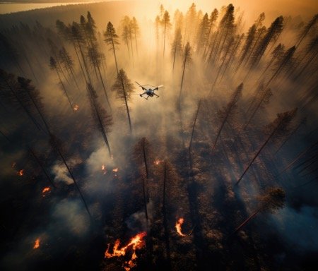 Disaster Response With Drones