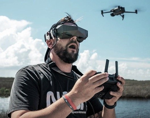 Flying with FPV Goggles
