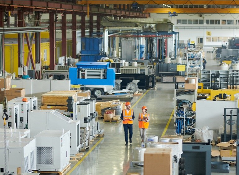 Manufacturing Plants- Warehouse Drone