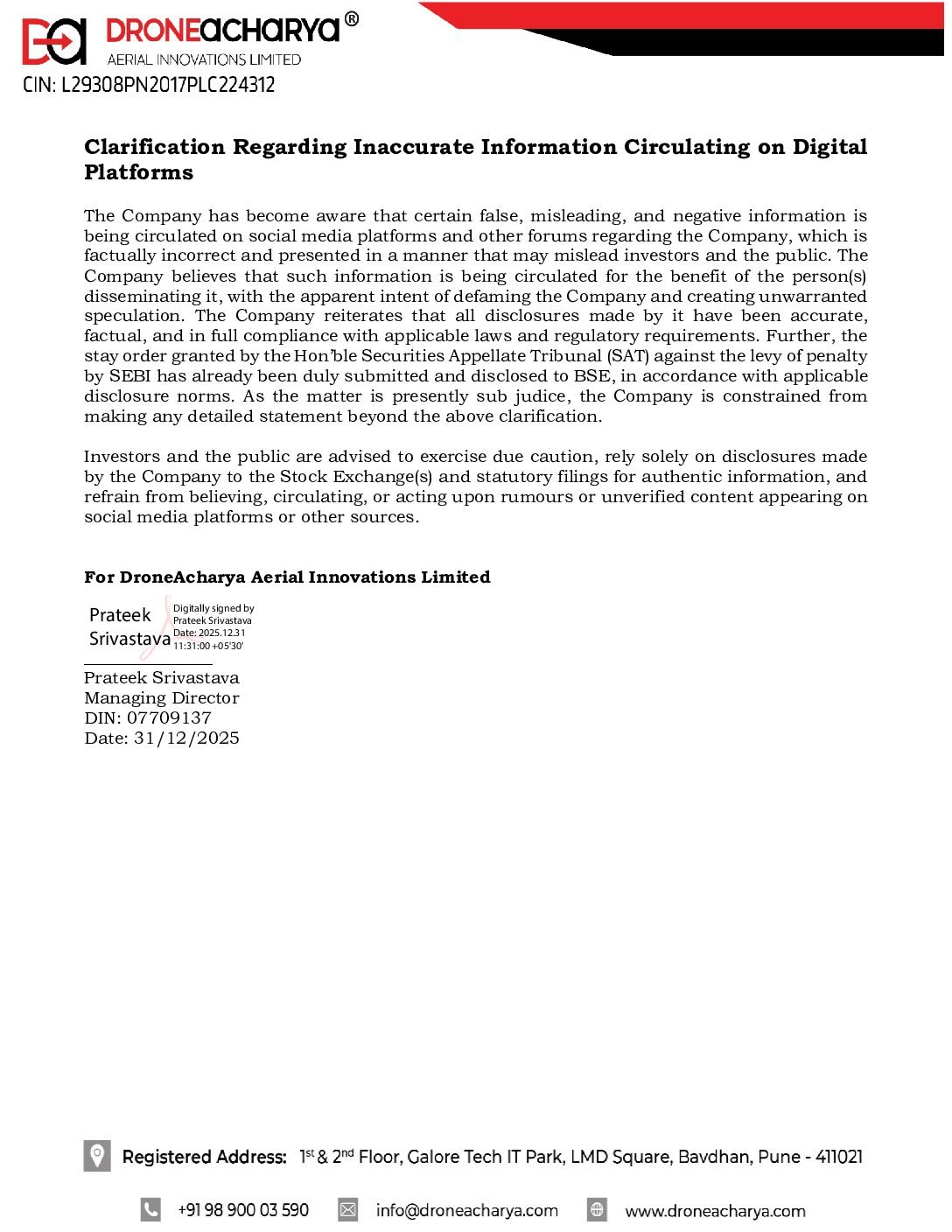 DA Press Release_31.12.2025